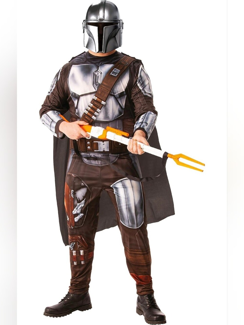 Rubie's Official Disney Star Wars The Mandalorian Adult Mens Halloween Costume